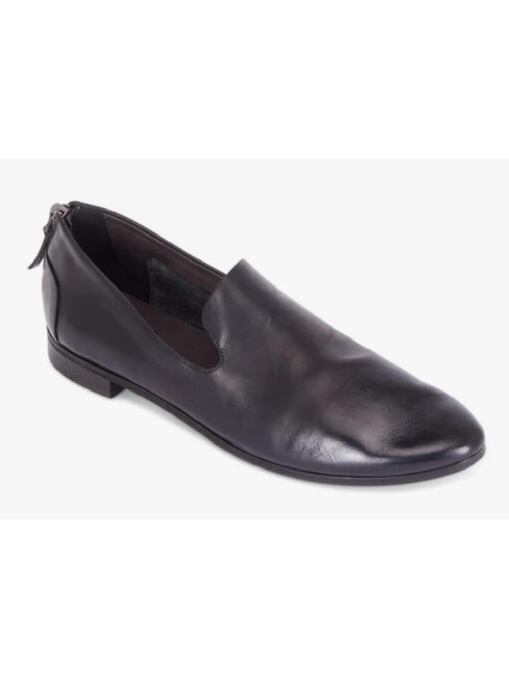 Marsell Black Leather Women's Loafers